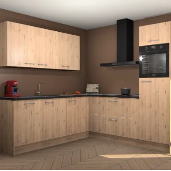 Madera Natuur keuken Bogota 22131