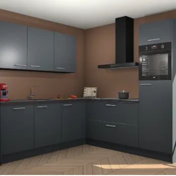 Onyxgrijze keuken Bogota 22128