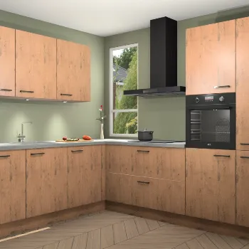 Astoria eiken keuken Bagdad 22133