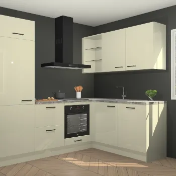 Magnolia hoogglans keuken Calcutta 22174