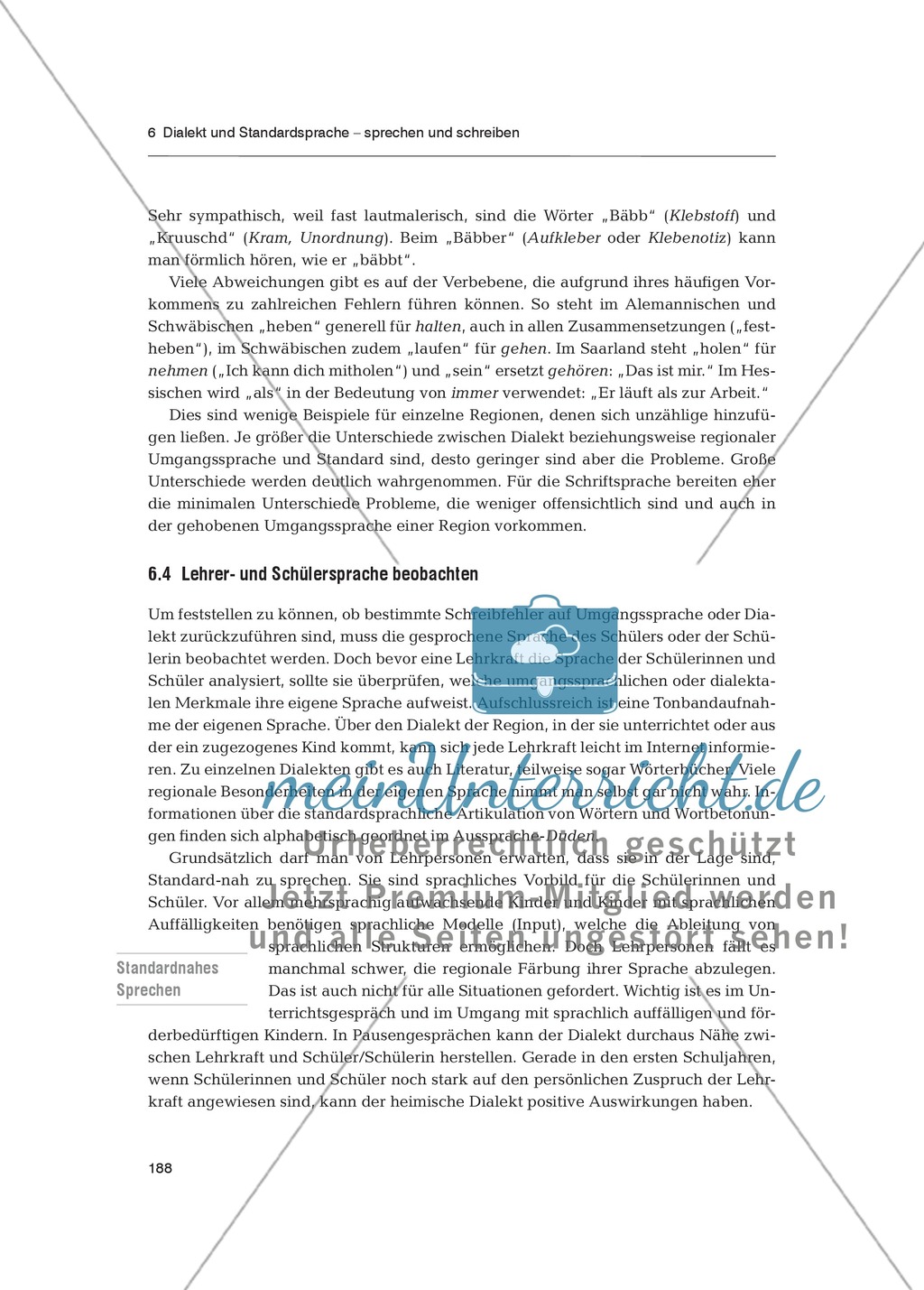 Sprachförderung in der Primarstufe - Dialekt und Standardsprache: Fachdidaktischer Beitrag Preview 9