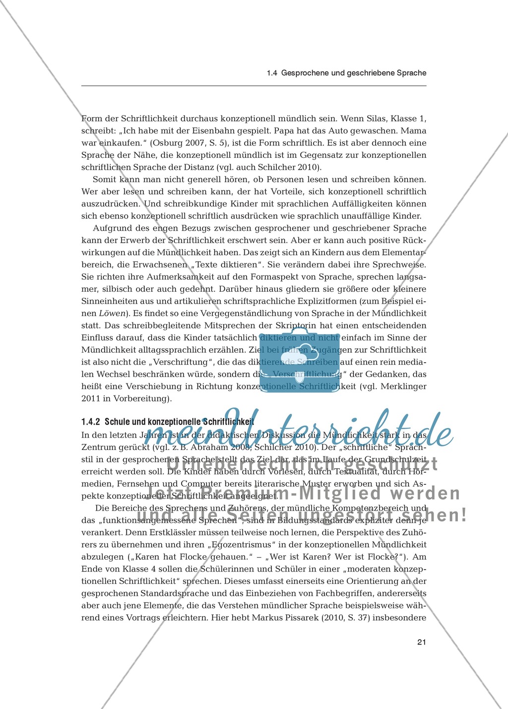 Sprachförderung in der Primarstufe - Spracherwerb: Fachdidaktischer Beitrag Preview 10