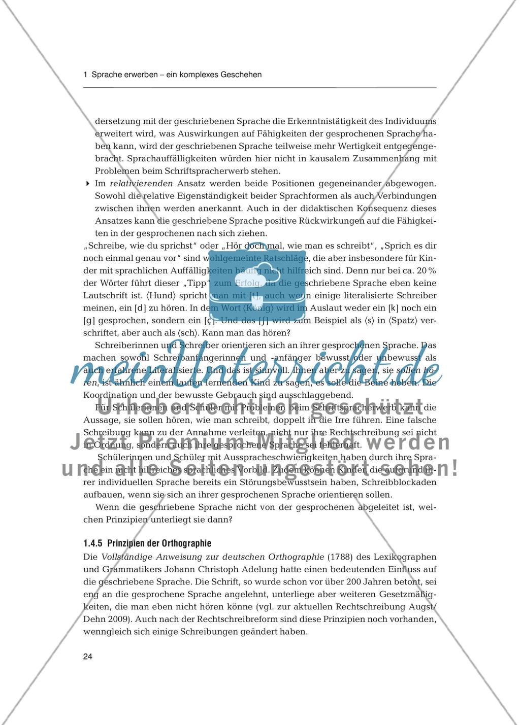 Sprachförderung in der Primarstufe - Spracherwerb: Fachdidaktischer Beitrag Preview 13