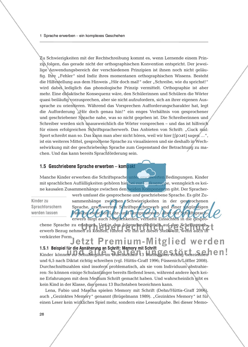 Sprachförderung in der Primarstufe - Spracherwerb: Fachdidaktischer Beitrag Preview 15