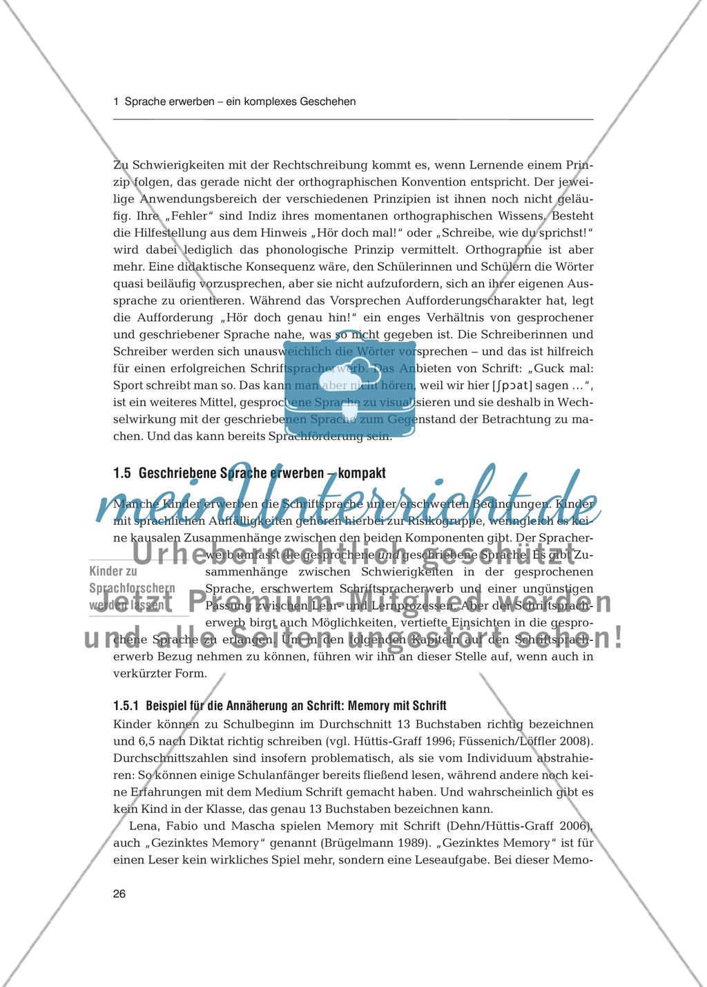 Sprachförderung in der Primarstufe - Spracherwerb: Fachdidaktischer Beitrag Preview 15