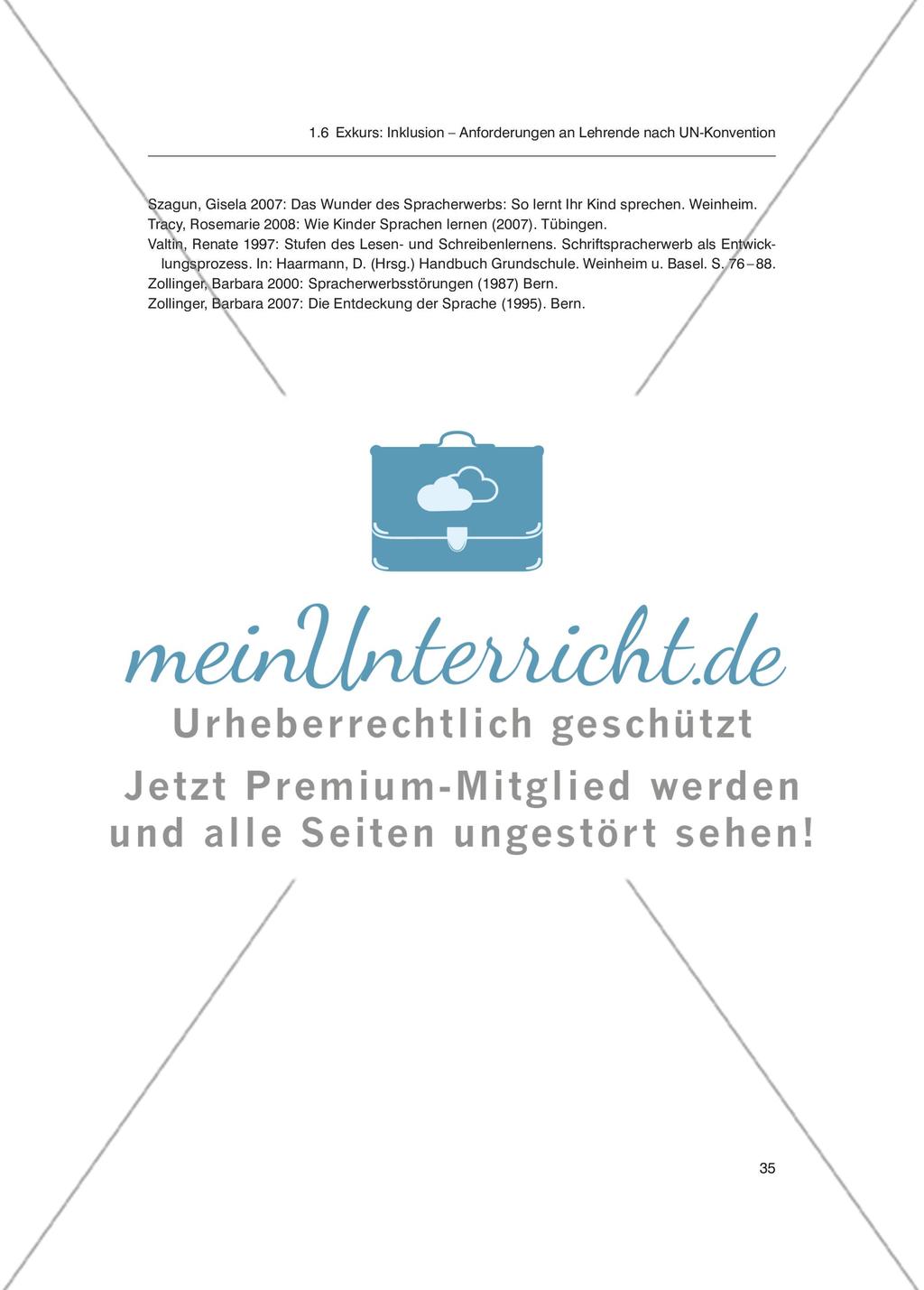 Sprachförderung in der Primarstufe - Spracherwerb: Fachdidaktischer Beitrag Preview 24