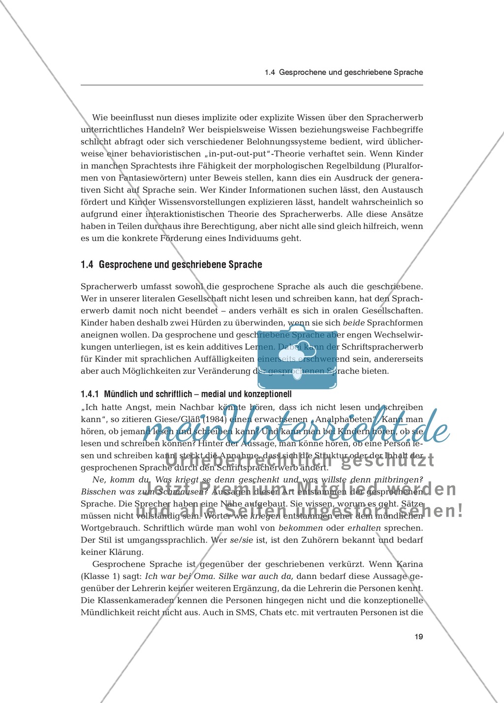 Sprachförderung in der Primarstufe - Spracherwerb: Fachdidaktischer Beitrag Preview 8