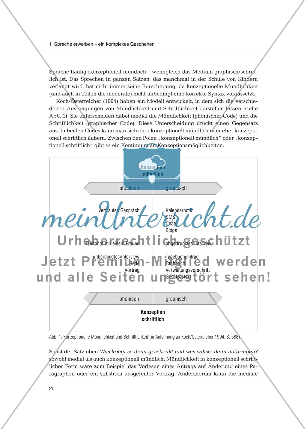 Sprachförderung in der Primarstufe - Spracherwerb: Fachdidaktischer Beitrag Preview 9