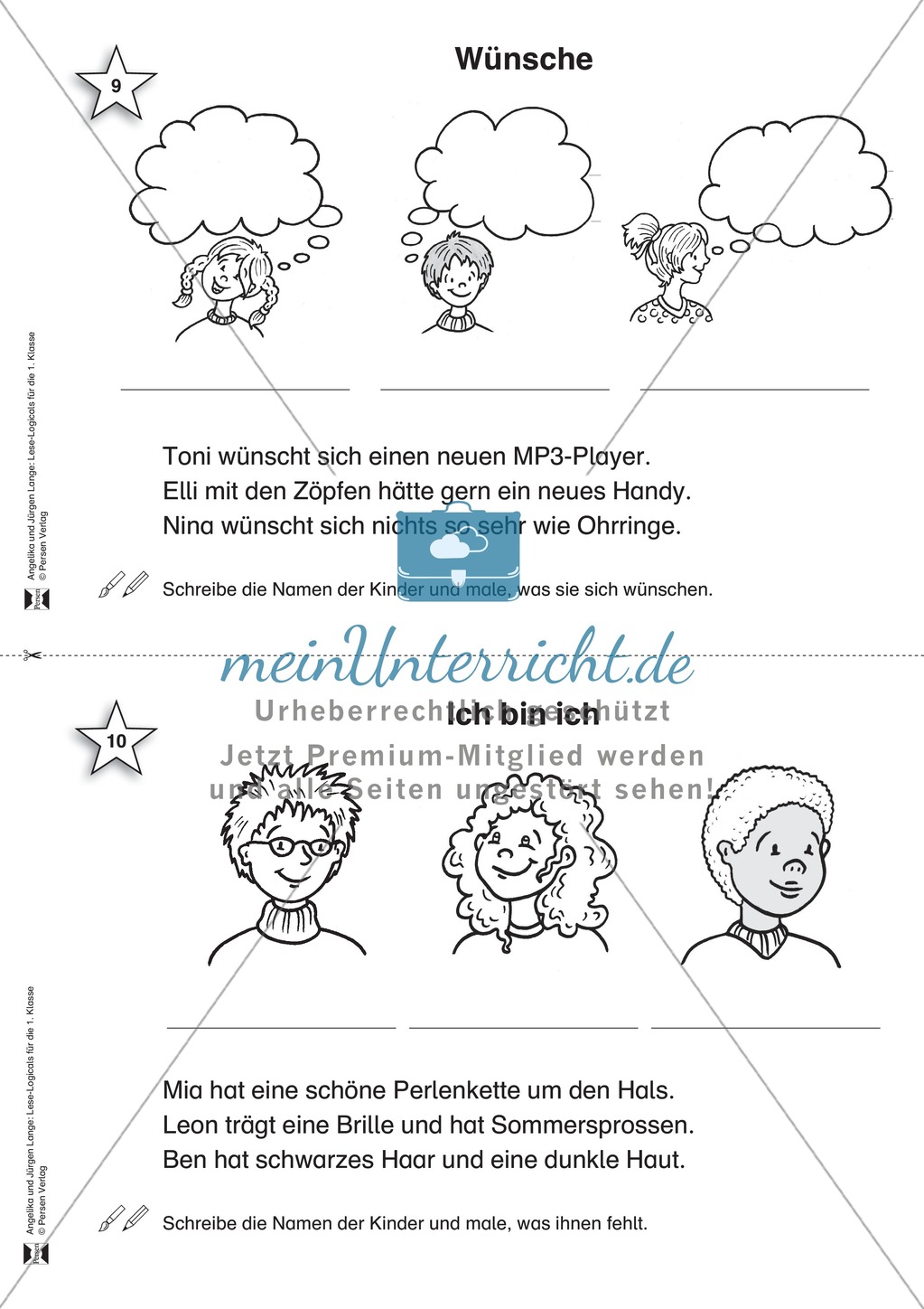 Familienleben: Übungen und Lösungen Preview 2