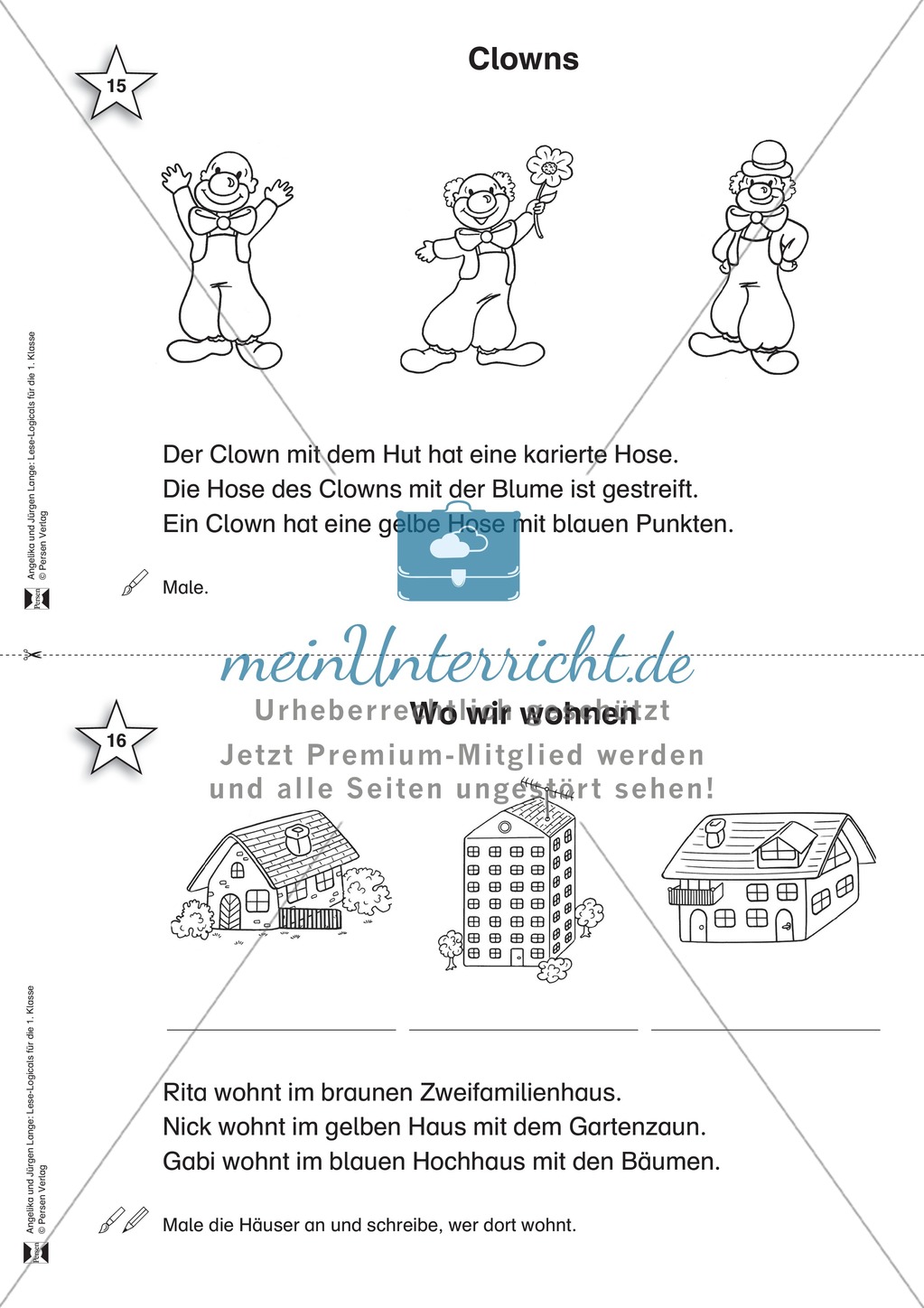 Familienleben: Übungen und Lösungen Preview 5