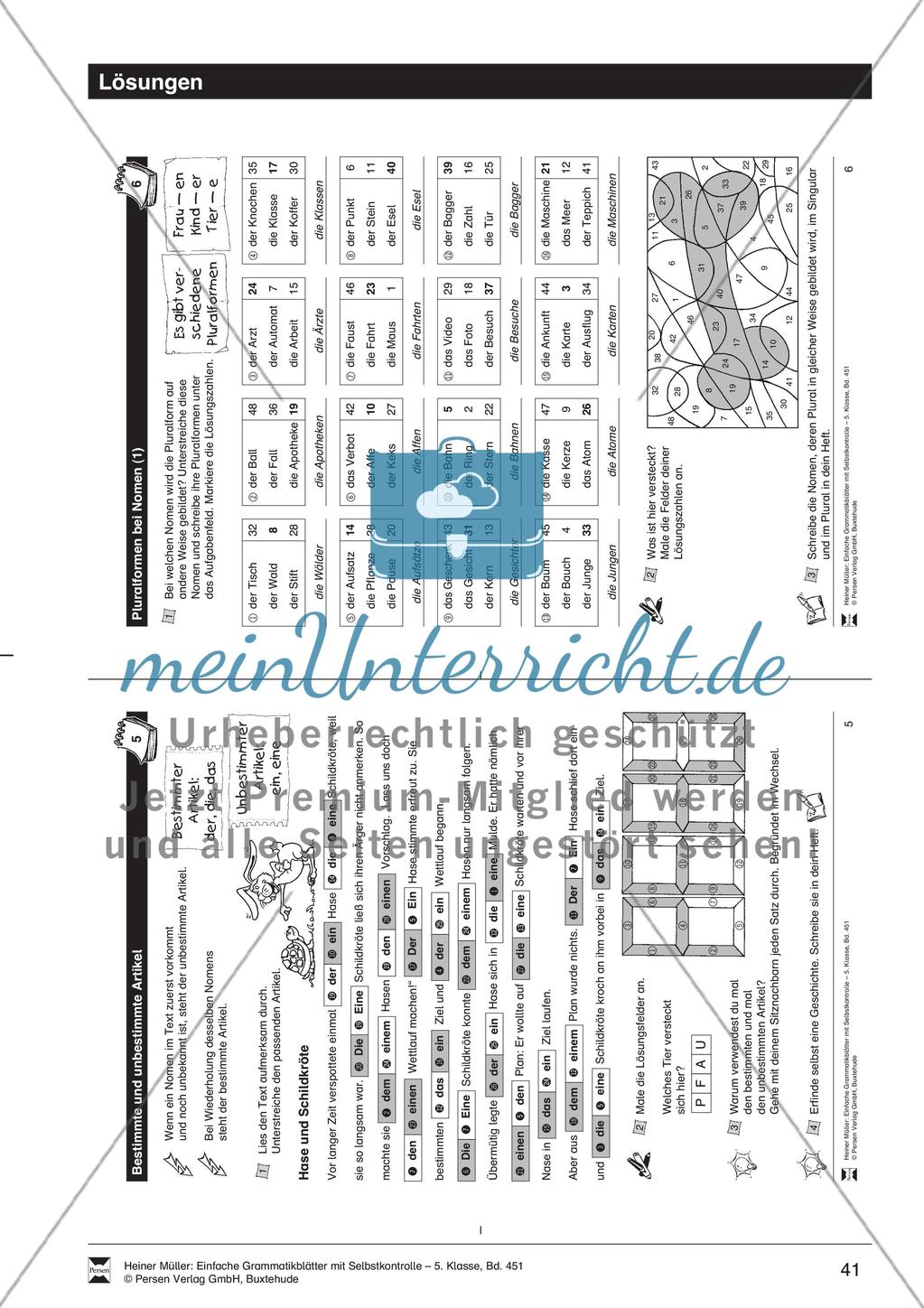 Aus Verben abgeleitete Nomen mit -ung: Übung + Lösung Preview 2