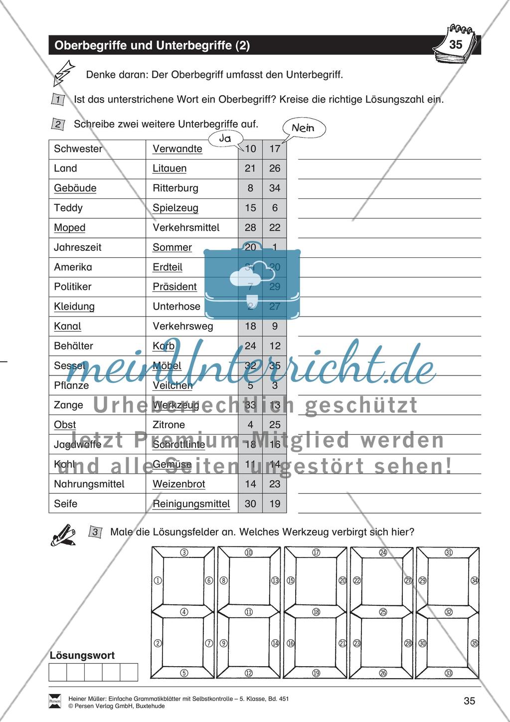 Redewendungen: Übungen + Lösungen Preview 1