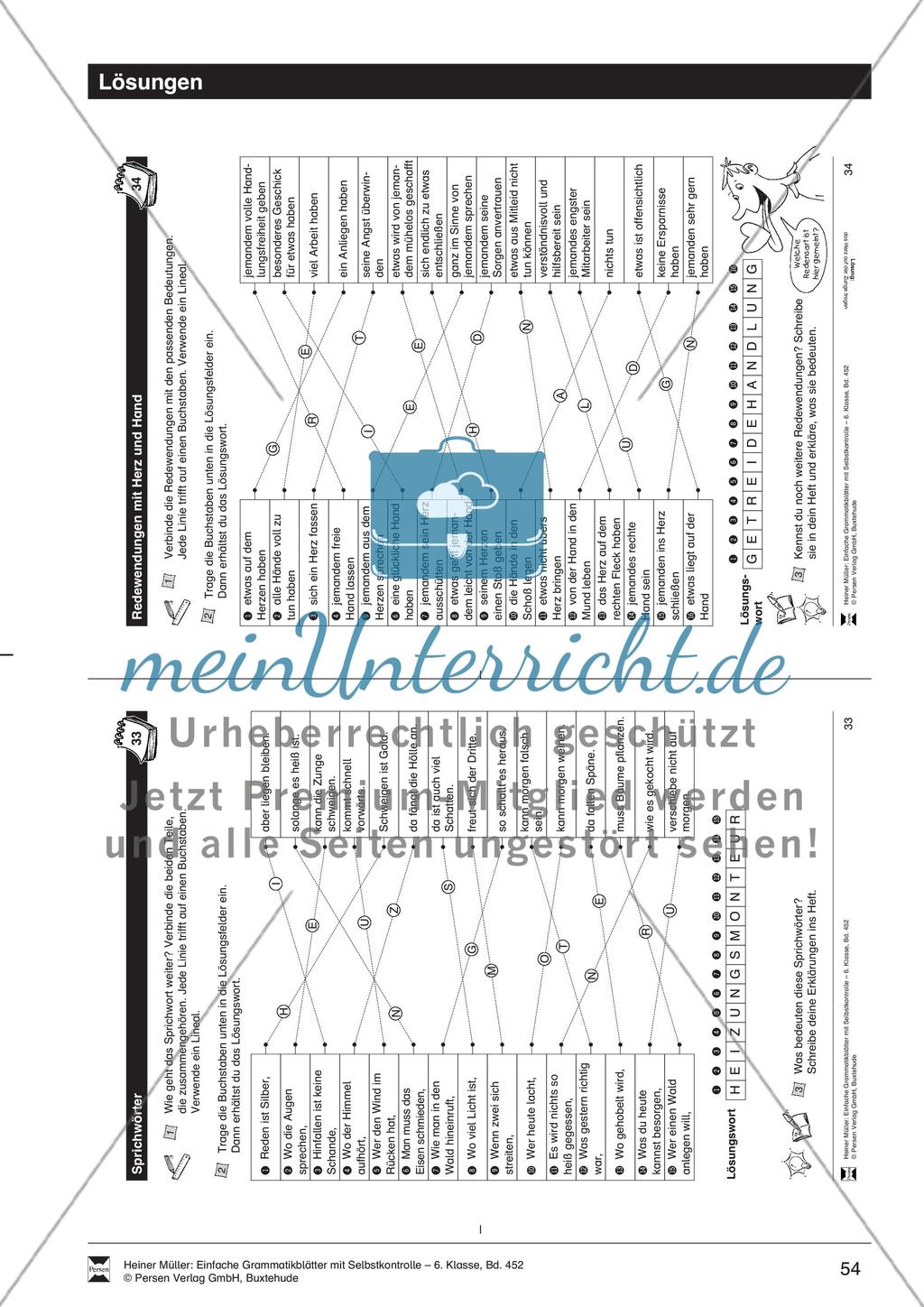 Fremdwörter: Übungen und Lösung Preview 2