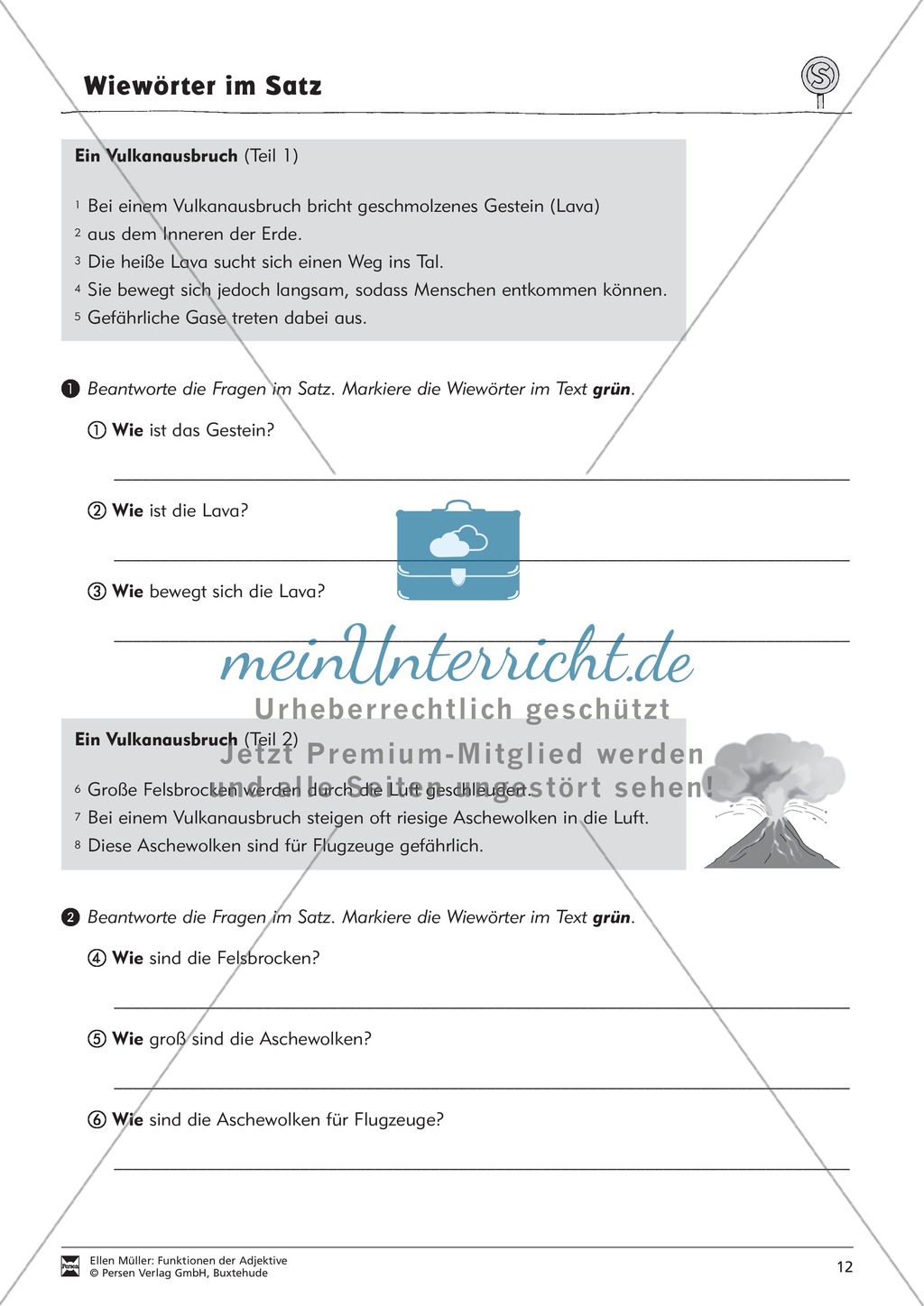Funktionen der Adjektive: