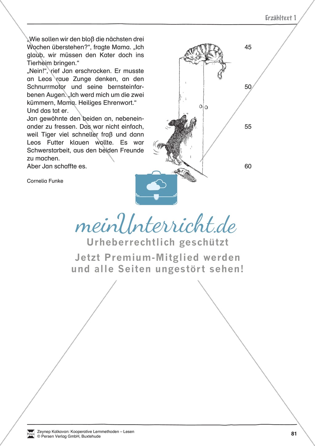 Unterrichtsbeispiele: Erzähl- und Sachtexte am Beispiel einer Tierkartei: Arbeitshinweise und Arbeitsblätter Preview 16