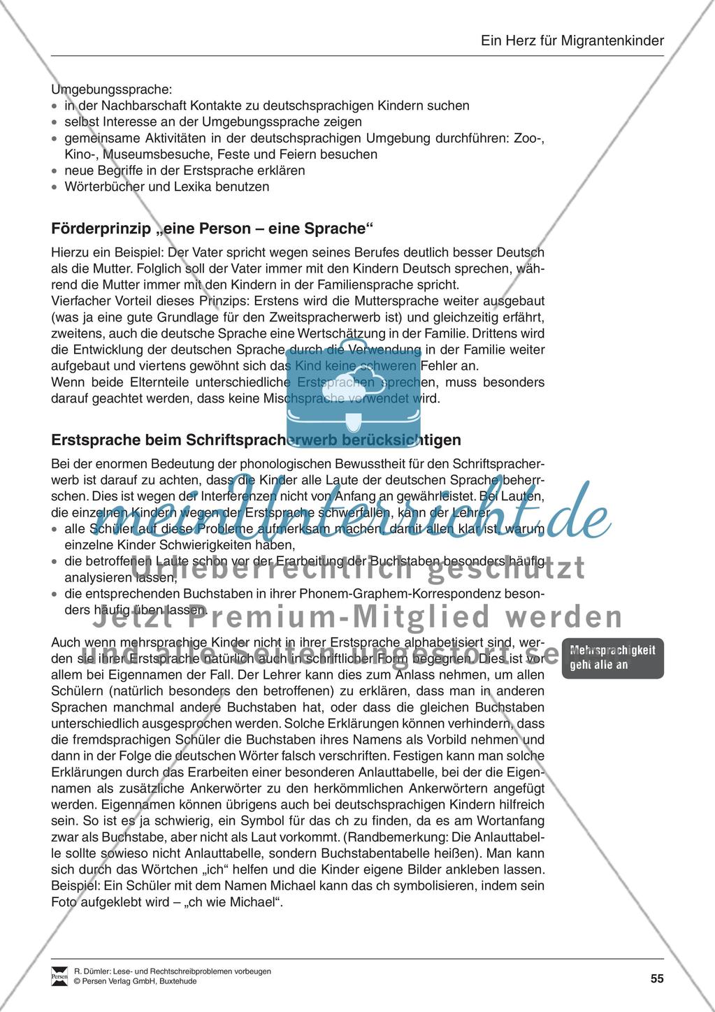 Bausteine für den Aufbau: Ein Herz für Migrantenkinder Preview 4
