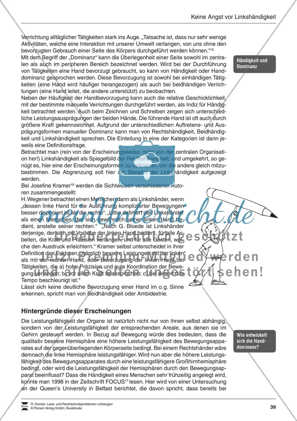 Bausteine für das Fundament: Noch mehr Sicherheit bei der Schrift, Merkblatt für Eltern Preview 3