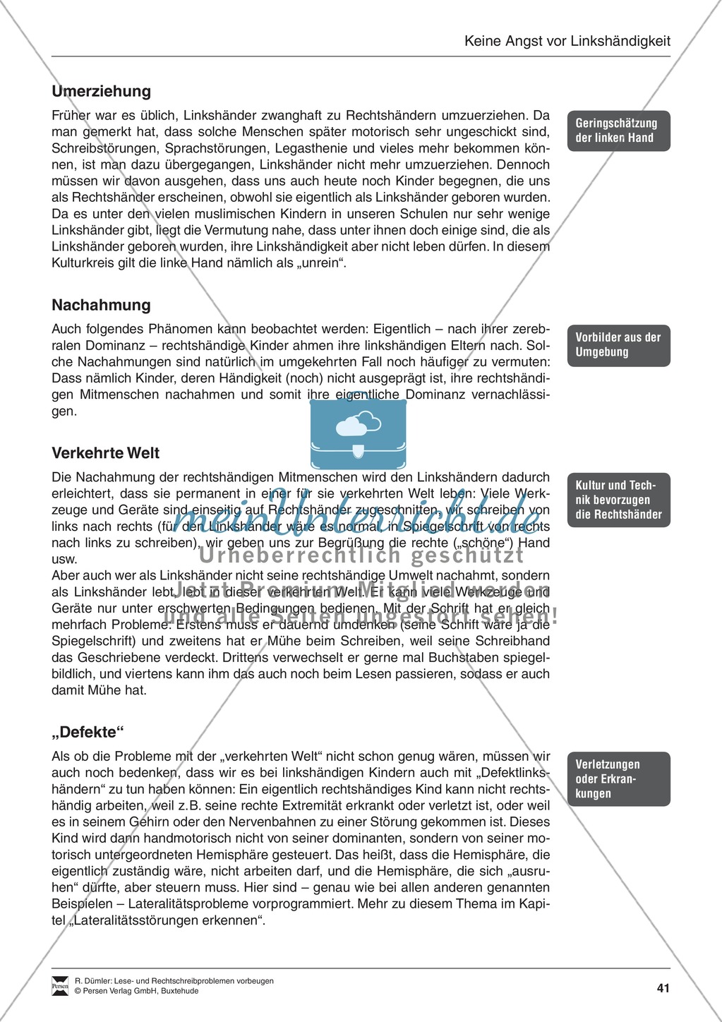 Bausteine für das Fundament: Noch mehr Sicherheit bei der Schrift, Merkblatt für Eltern Preview 5