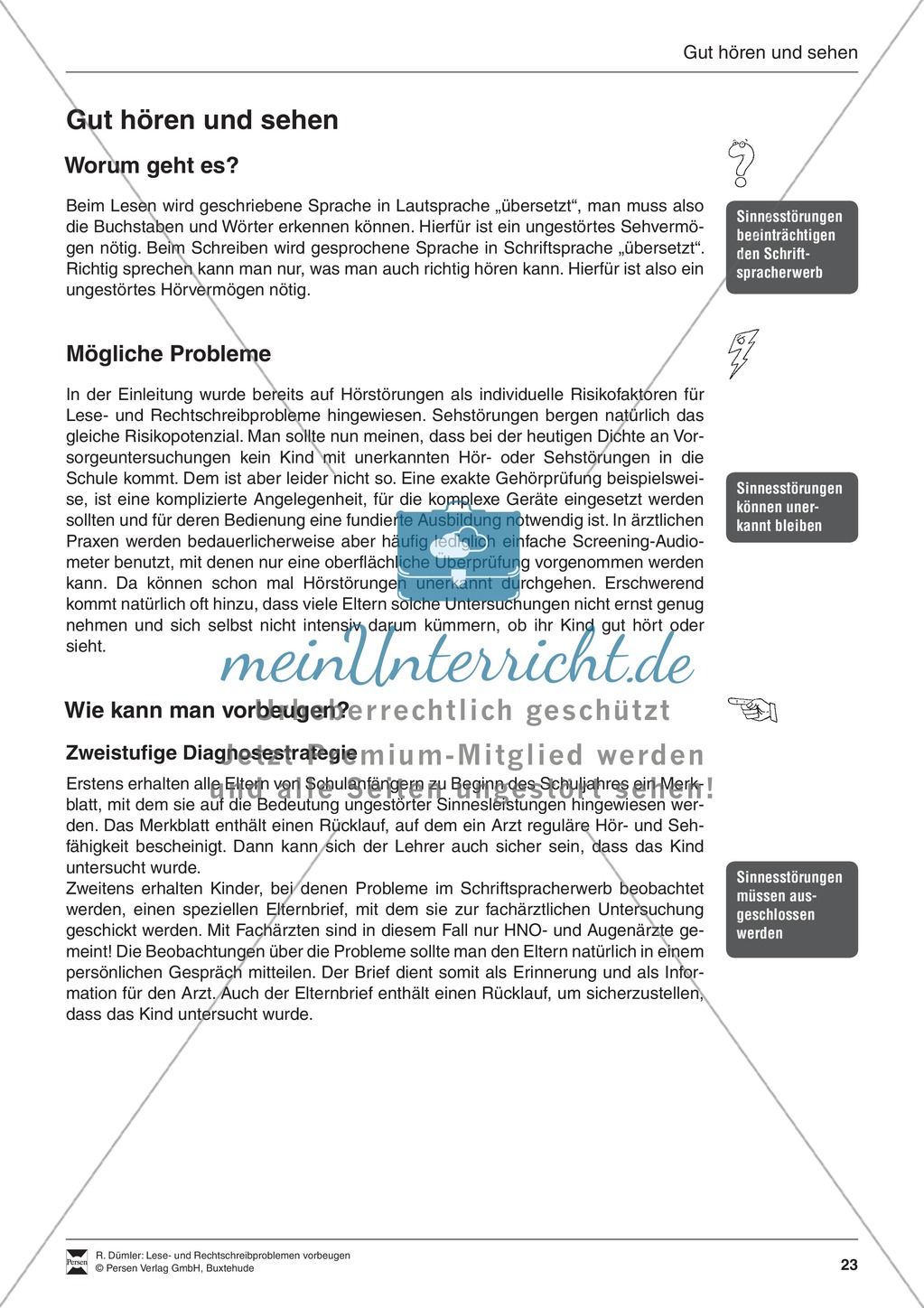 Bausteine für das Fundament: Erziehung zur Schriftsprachkultur, Merkblätter Eltern und Elternbrief Preview 3