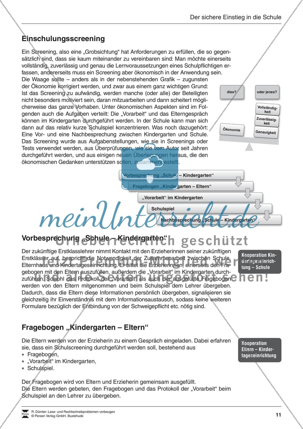 Bausteine für das Fundament: Beobachtungsbögen Preview 4