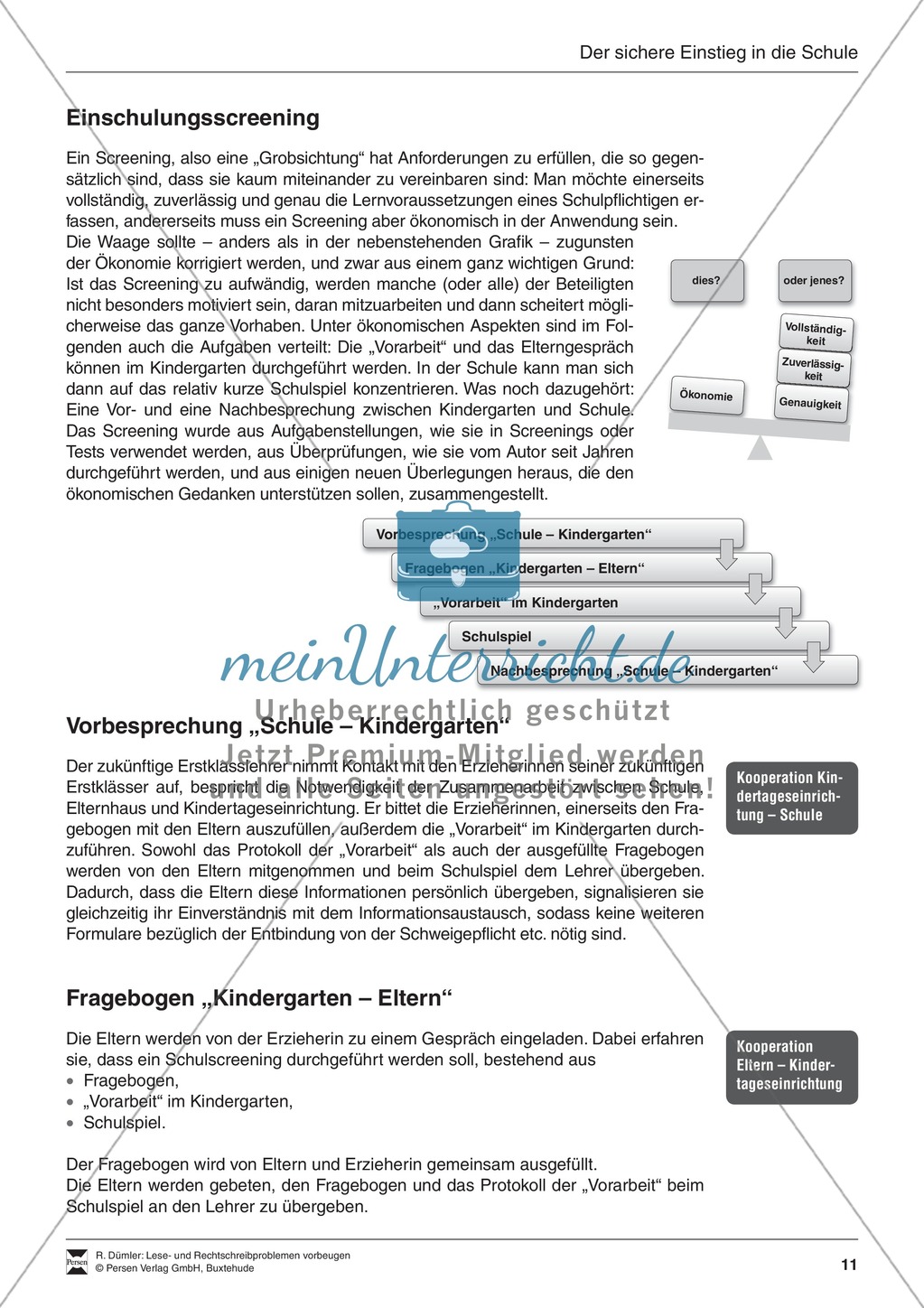 Bausteine für das Fundament: Beobachtungsbögen Preview 4