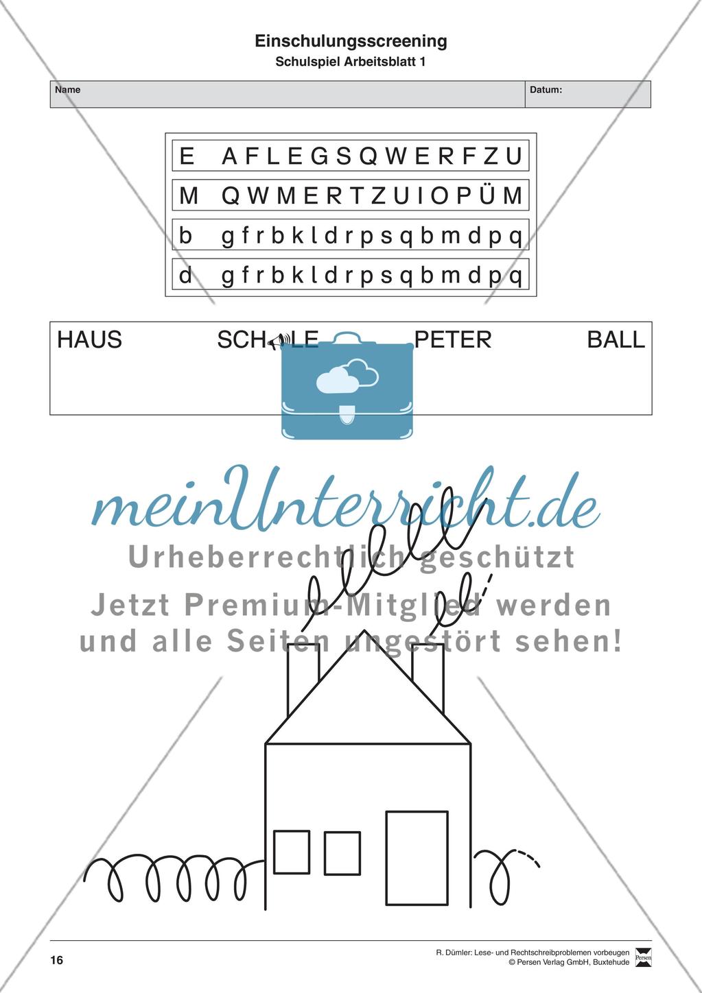 Bausteine für das Fundament: Beobachtungsbögen Preview 9