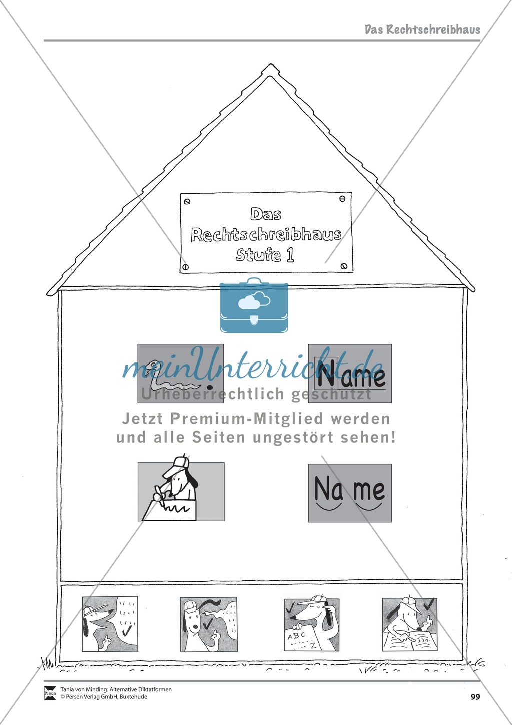 Das Rechtschreibhaus Preview 2