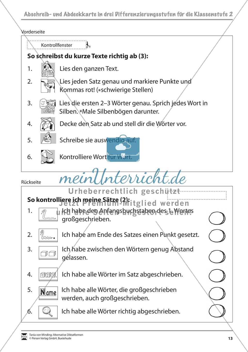 Die Abschrift - Abschreib- und Abdeckkarten Preview 6