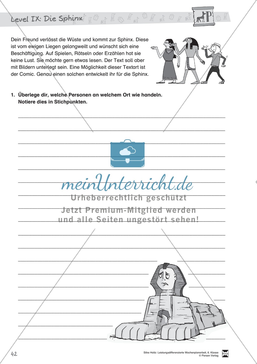 Wochenplanarbeit,