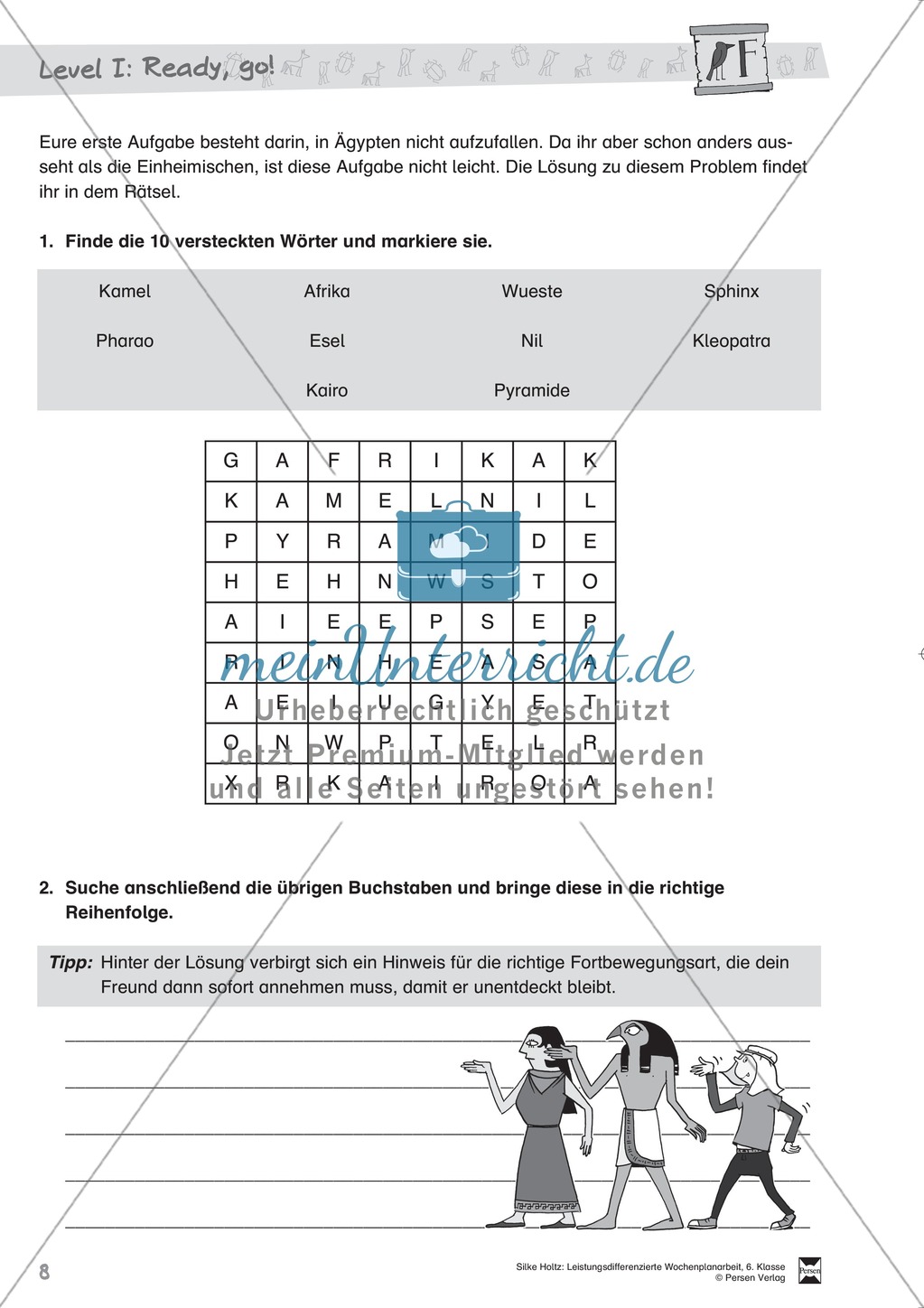 Wochenplanarbeit