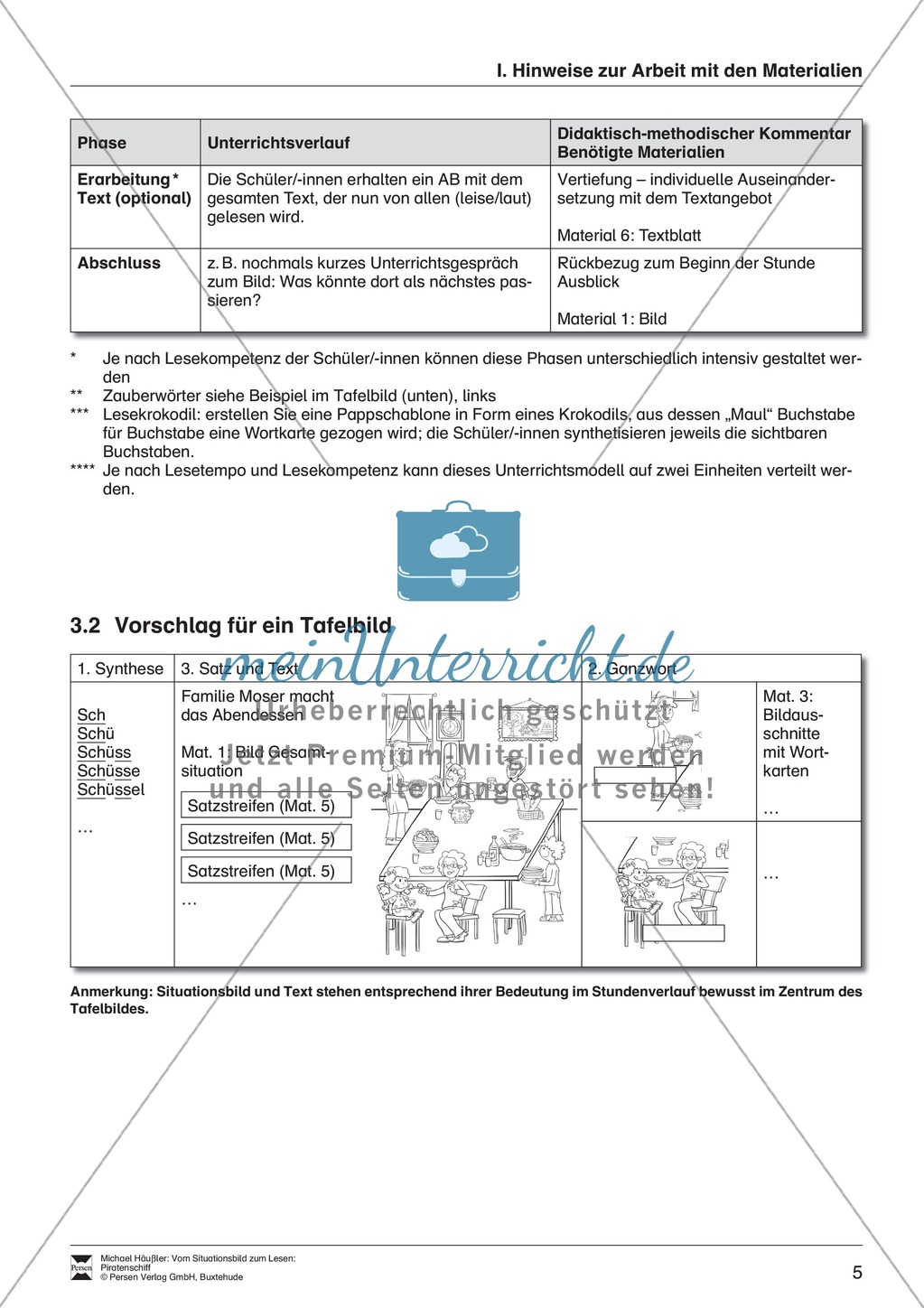 Leseförderung Piratenschiff: Unterrichtsmodell, Bilder, Arbeitsblätter, Lesespiel und Kontrollblatt Preview 2