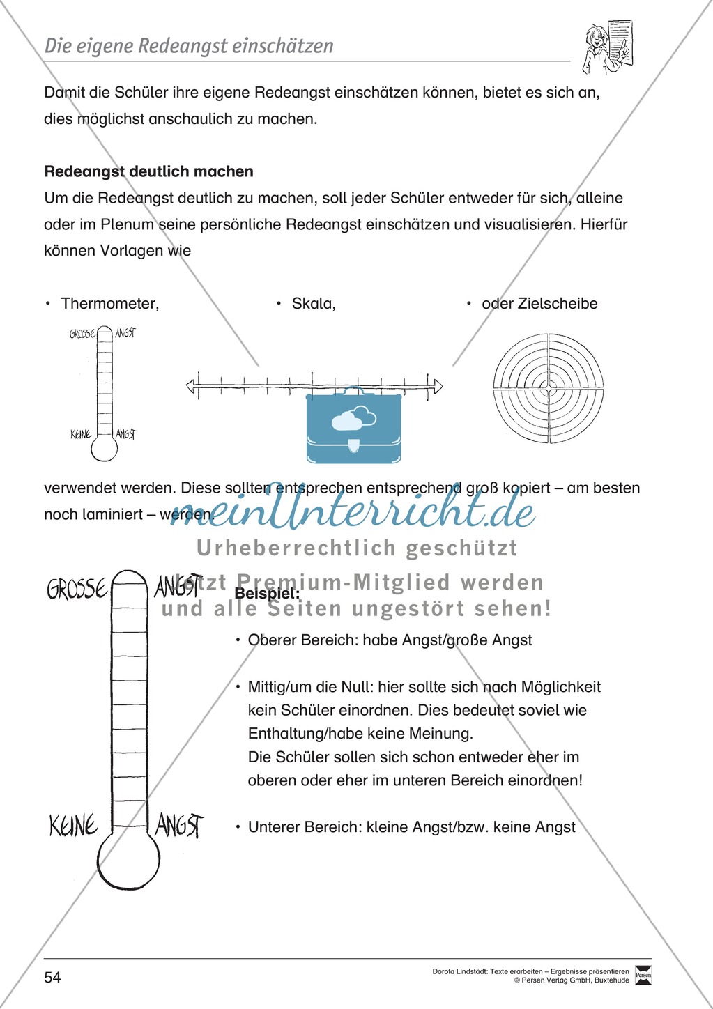 Ergebnisse präsentieren: Lernplakat, Tipps zum Präsentieren und Reflexieonsbögen Preview 8