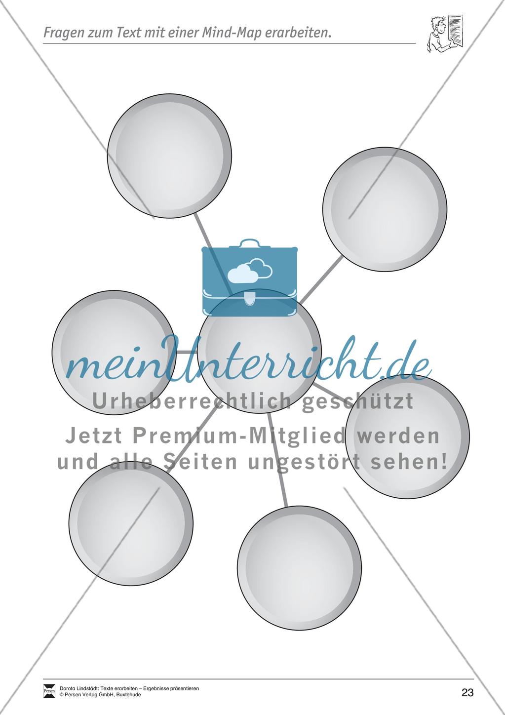 Textarbeit: Rechte und Pflichten von 6- bis 13-jährigen: Text, Arbeitsblätter, Fragen zum Text Preview 11