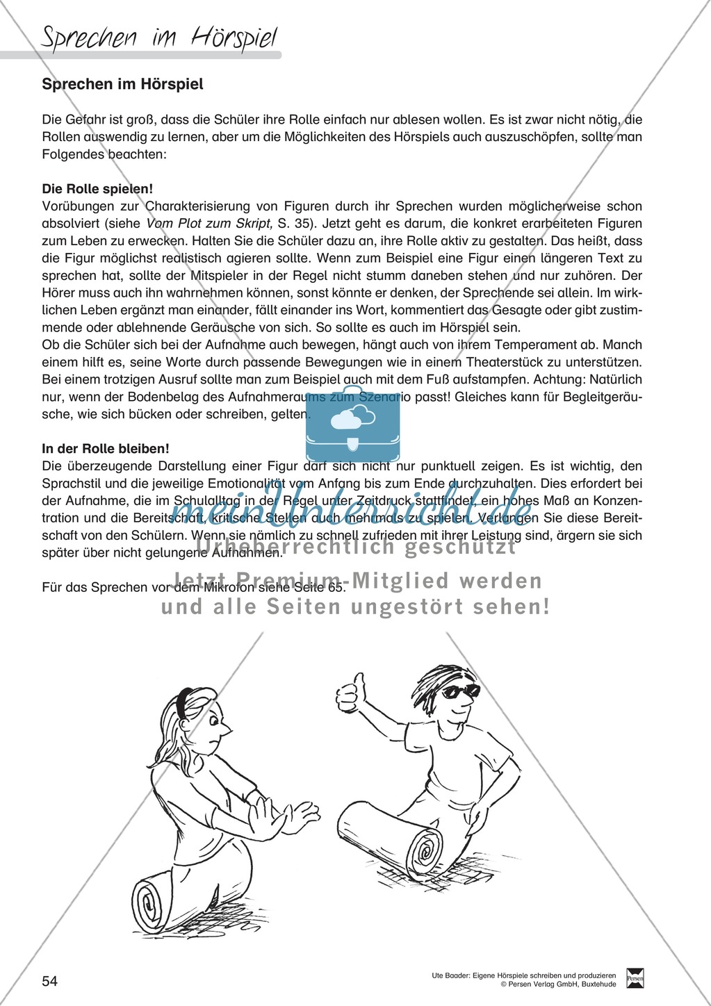 Sprechen im Hörspiel: Einführungstext Preview 1