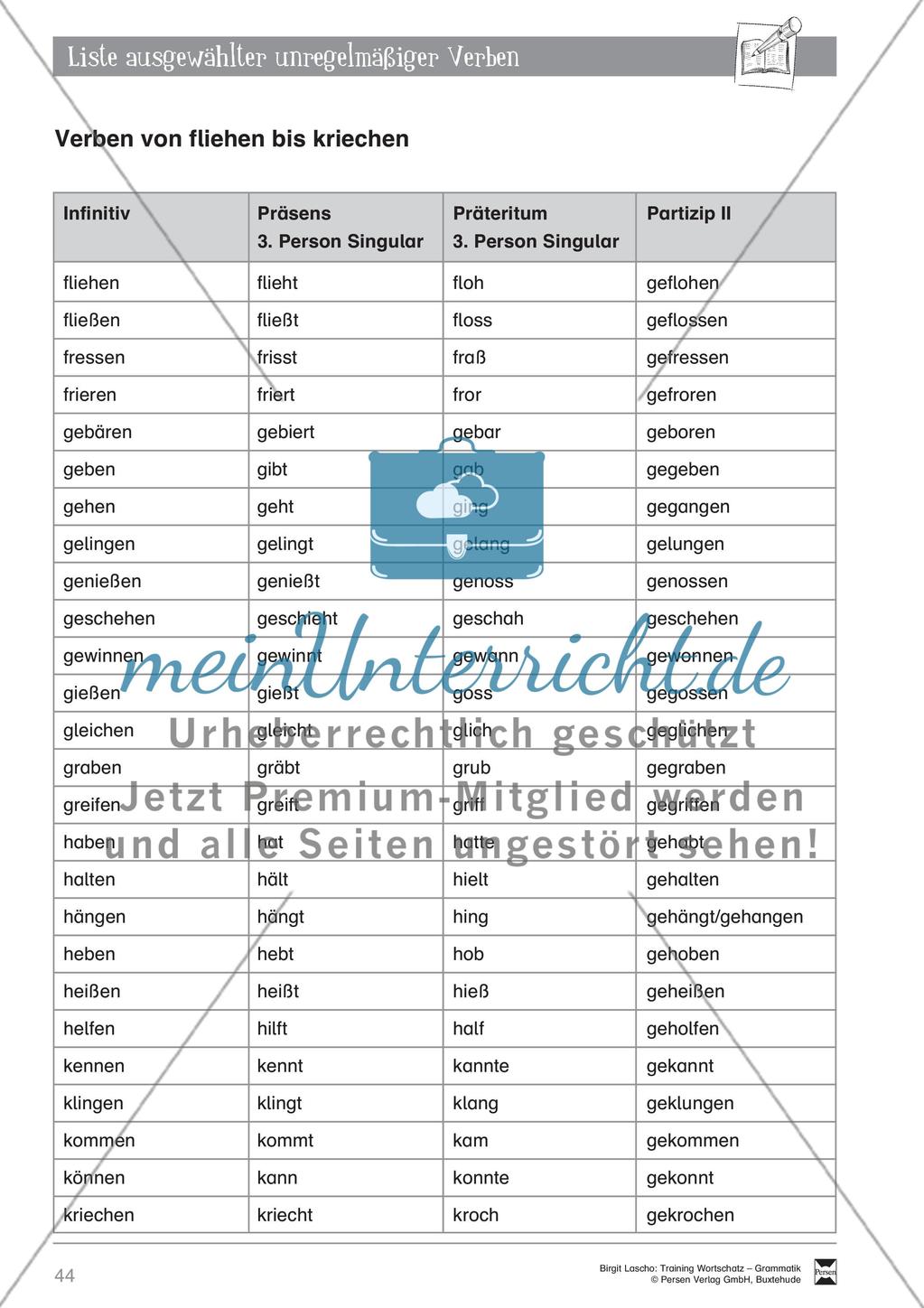 Deutsch als Zweitsprache (DaZ) - Grundfertigkeiten Grammatik: