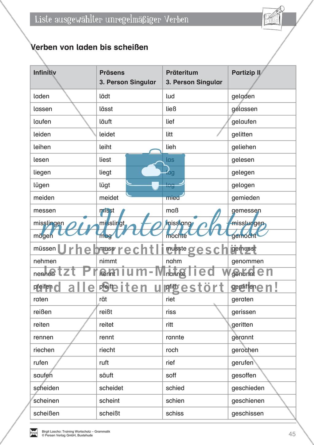 Deutsch als Zweitsprache (DaZ) - Grundfertigkeiten Grammatik: