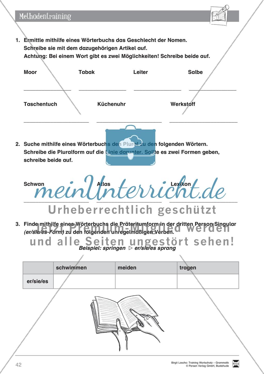 Deutsch als Zweitsprache (DaZ) - Grundfertigkeiten Grammatik: