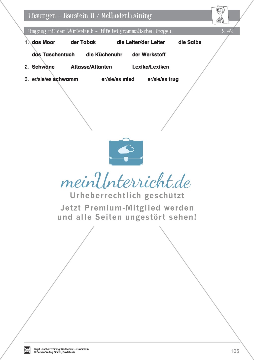 Deutsch als Zweitsprache (DaZ) - Grundfertigkeiten Grammatik: