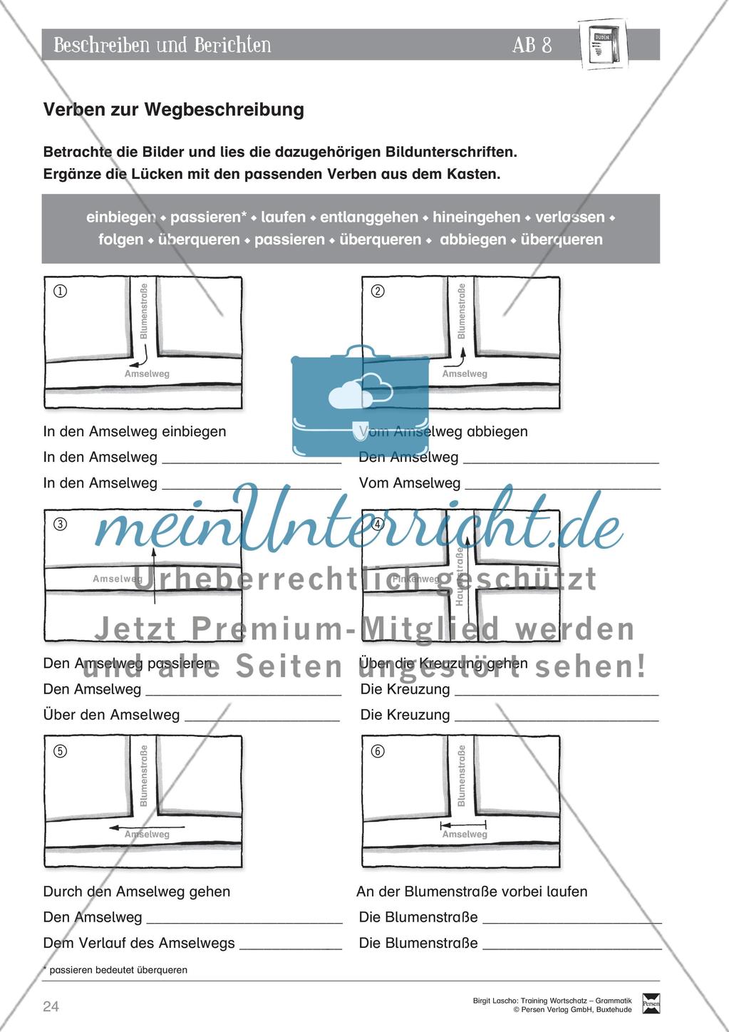 Deutsch als Zweitsprache (DaZ) - Sprachlicher Ausdruck: Beschreiben und Berichten