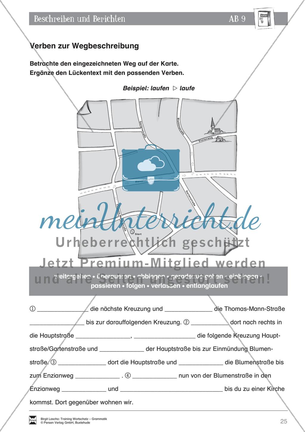 Deutsch als Zweitsprache (DaZ) - Sprachlicher Ausdruck: Beschreiben und Berichten