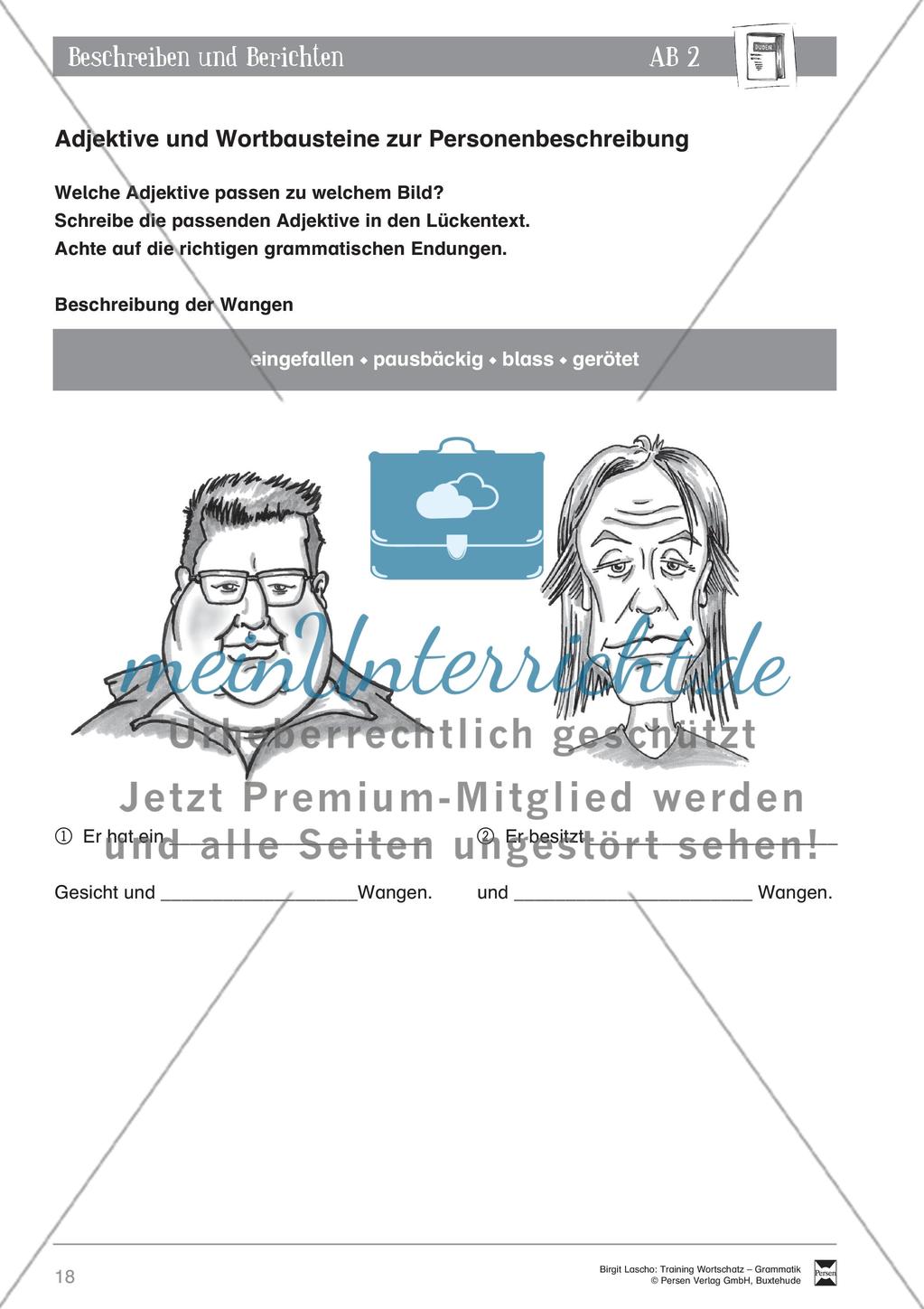 Deutsch als Zweitsprache (DaZ) - Sprachlicher Ausdruck: Beschreiben und Berichten