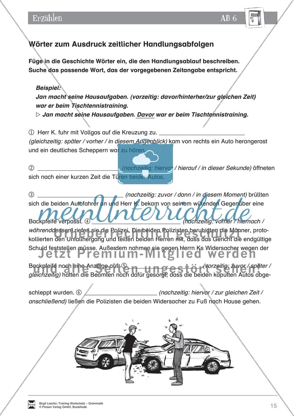 Deutsch als Zweitsprache (DaZ) - Sprachlicher Ausdruck: Erzählen