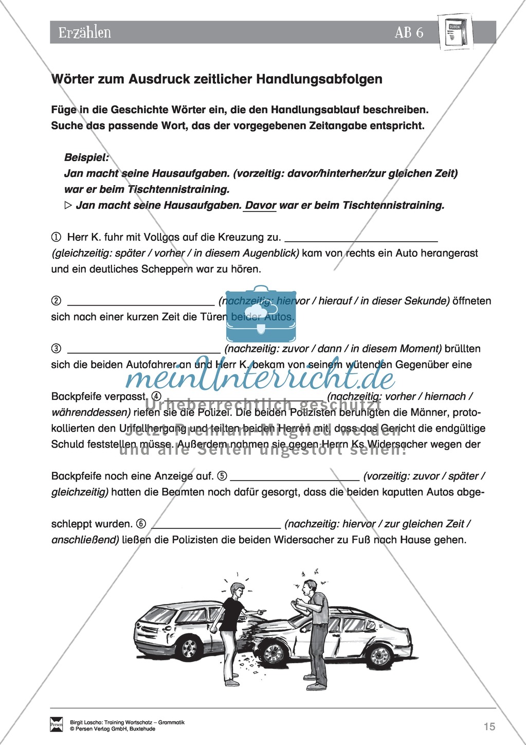 Deutsch als Zweitsprache (DaZ) - Sprachlicher Ausdruck: Erzählen