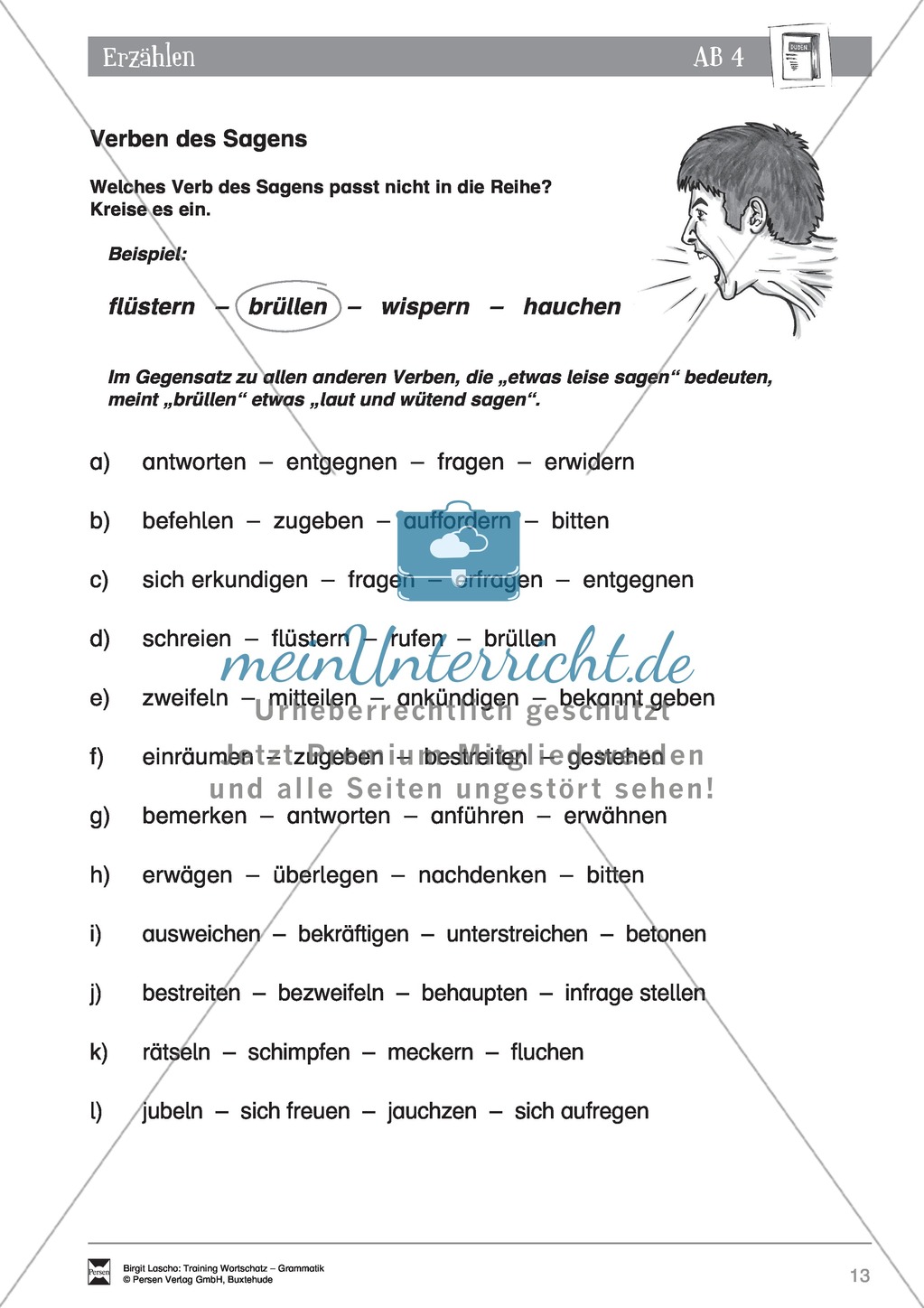 Deutsch als Zweitsprache (DaZ) - Sprachlicher Ausdruck: Erzählen