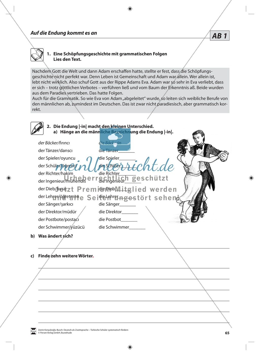 Der Artikel: Lehrerinformationen, Arbeitsblätter und Lösungen Preview 10