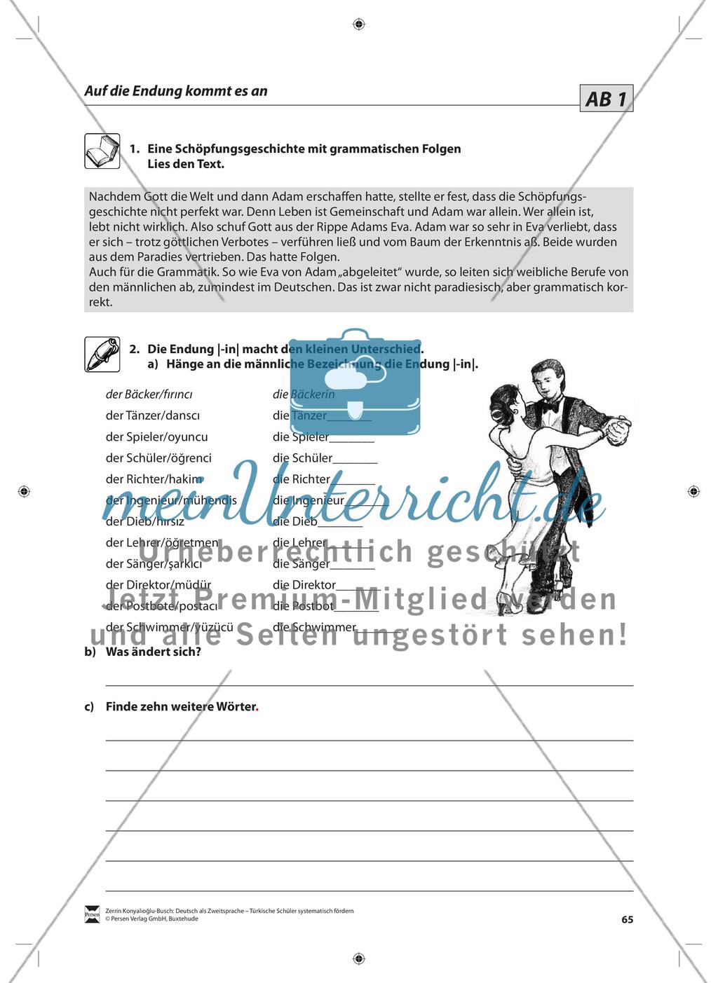 Der Artikel: Lehrerinformationen, Arbeitsblätter und Lösungen Preview 10