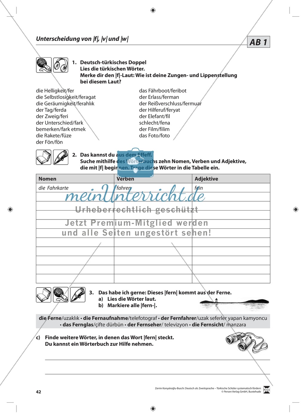 Unterscheidung von
