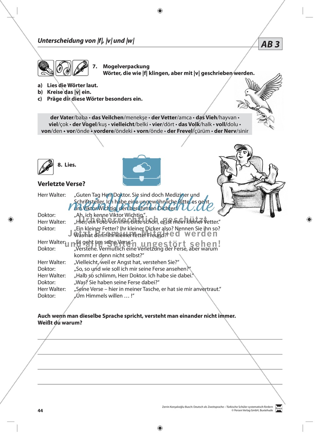Unterscheidung von