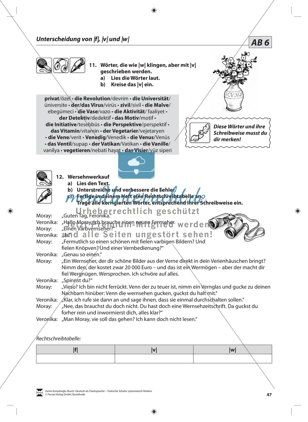 Unterscheidung von