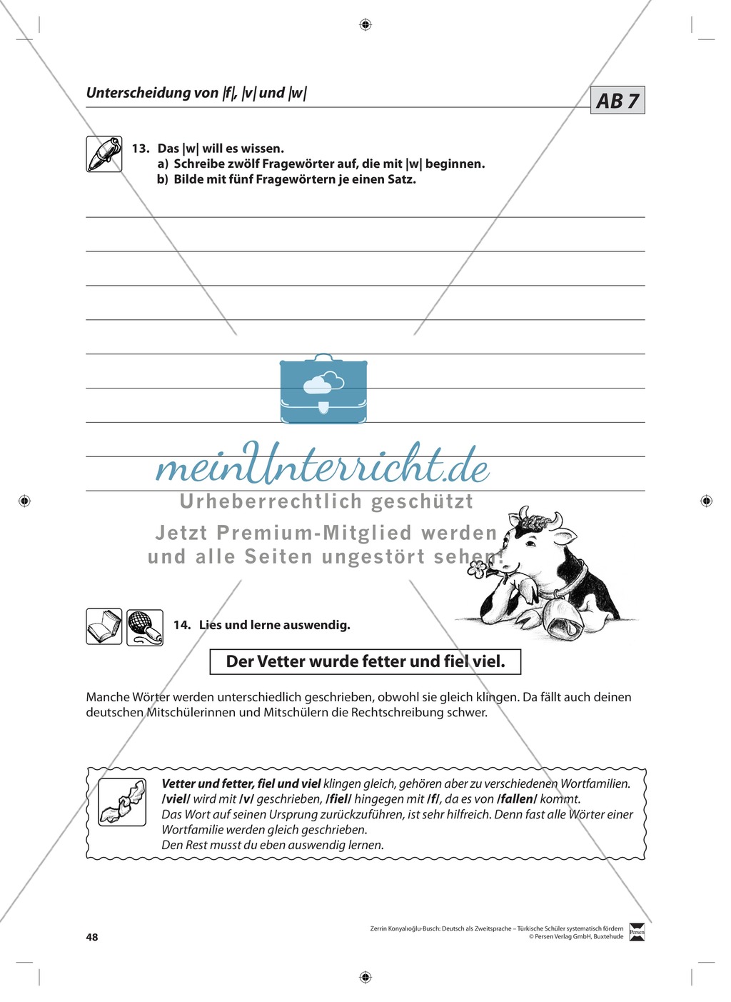 Unterscheidung von